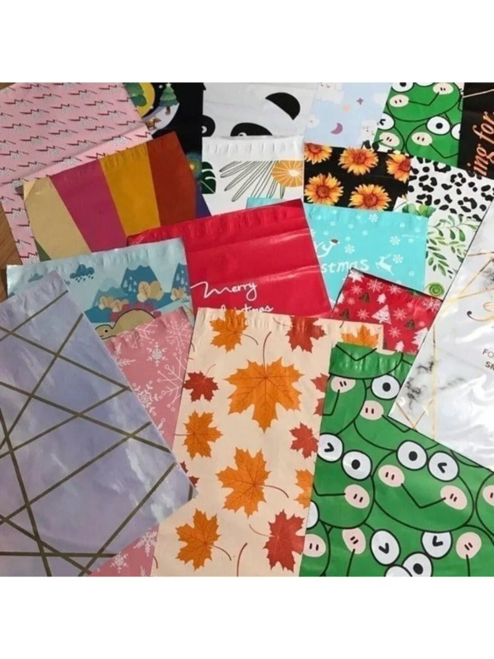 20 Assorted Mixed Polymailers Size